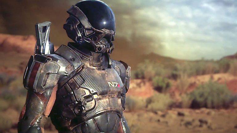 Игровая сцена Mass Effect